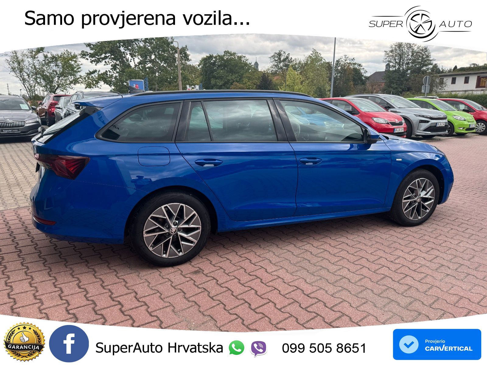 Škoda Octavia Combi 2.0 TDI (150 KS) DSG LED+GR SJED+ACC