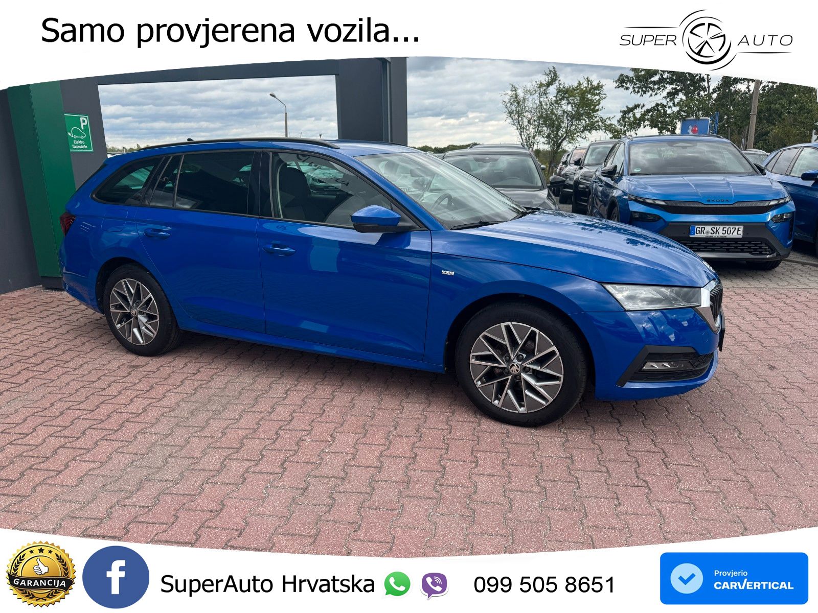 Škoda Octavia Combi 2.0 TDI (150 KS) DSG LED+GR SJED+ACC