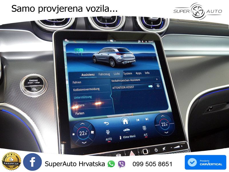 Mercedes GLC 220d (197 KS) 4MATIC 9G-TRONIC AMG LED+GR SJED+ACC