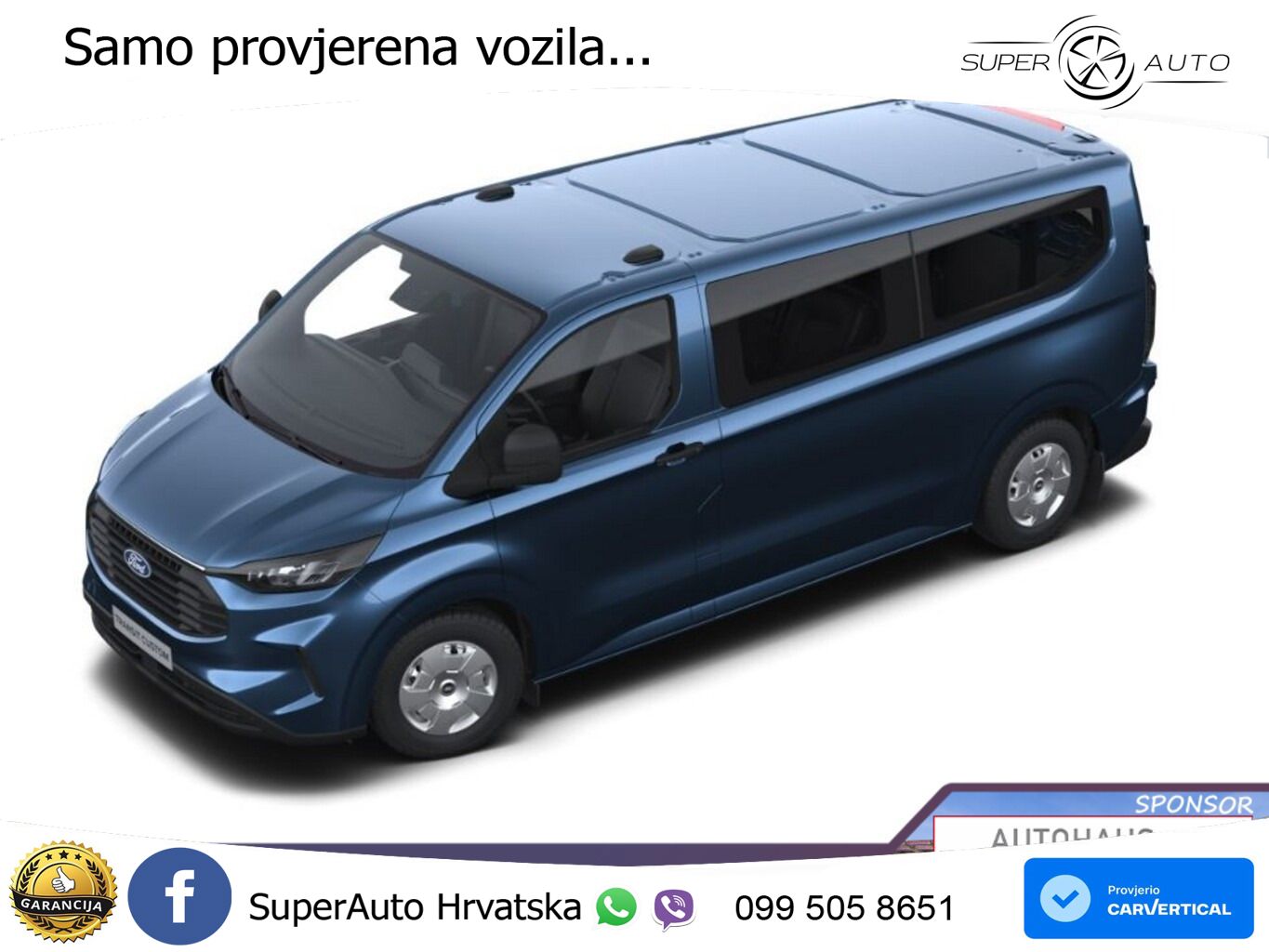 Ford Transit Custom Kombi Aut Trend L2 AHK UVP-34%* 170 KS