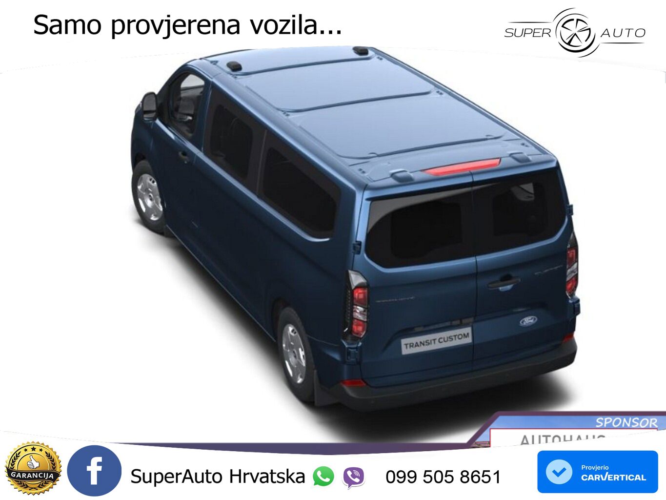 Ford Transit Custom Kombi Aut Trend L2 AHK UVP-34%* 170 KS