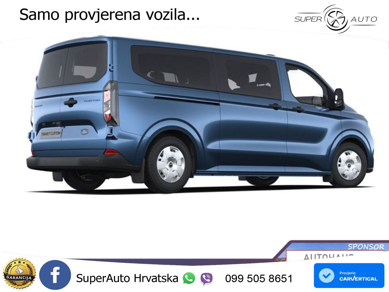 Ford Transit Custom Kombi Aut Trend L2 AHK UVP-34%* 170 KS