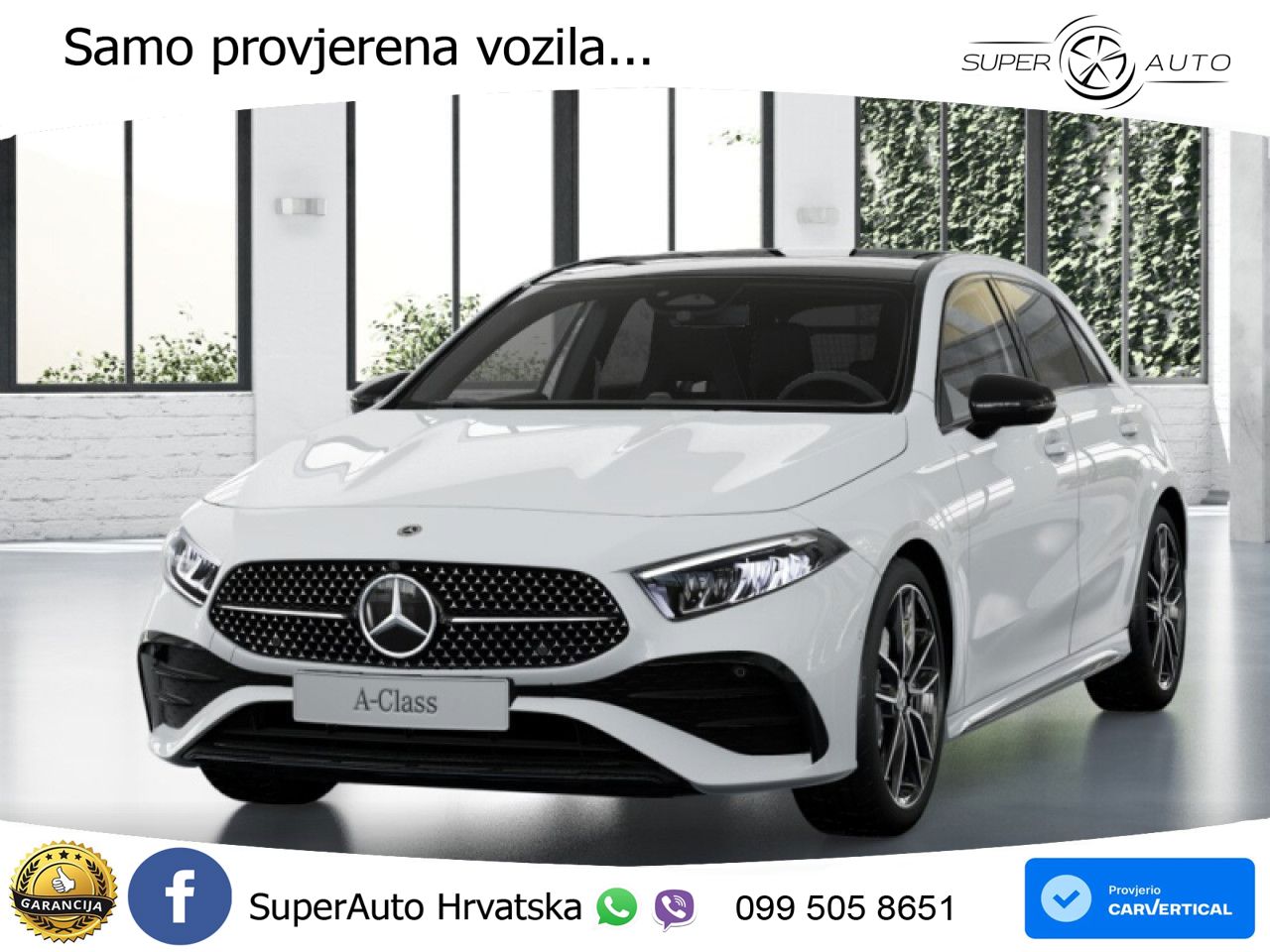 Mercedes-Benz A 220d 8G-DCT AMG ACC+GR SJED+360+PANO