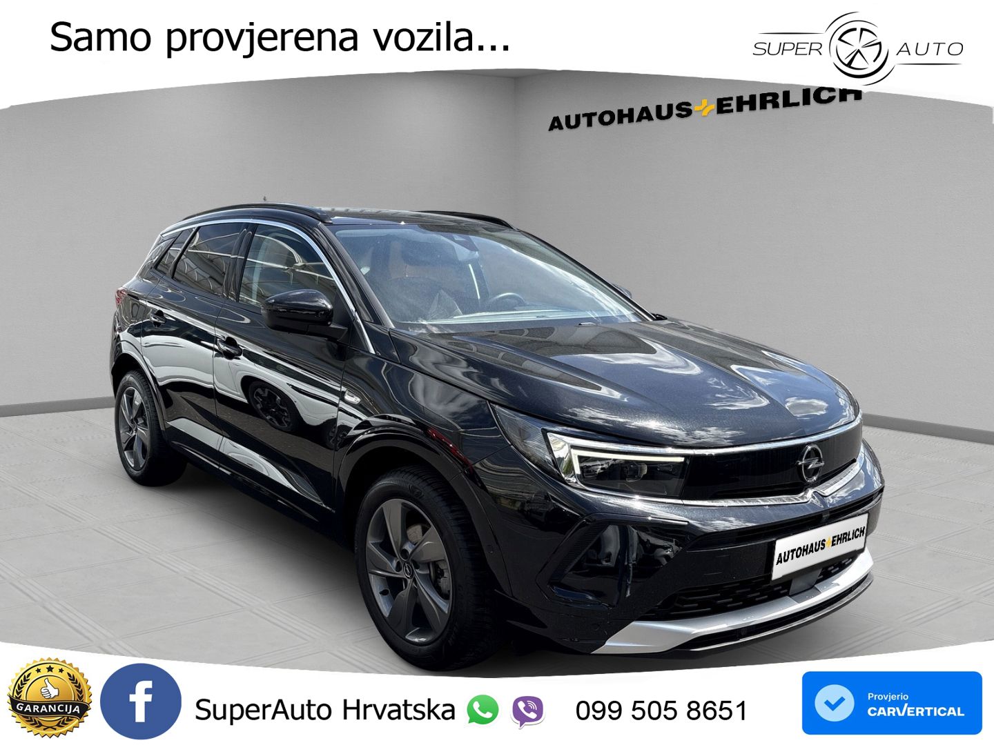 Opel Grandland 1.2i Turbo (130 KS) Automatic Elegance LED+GR SJED+ACC