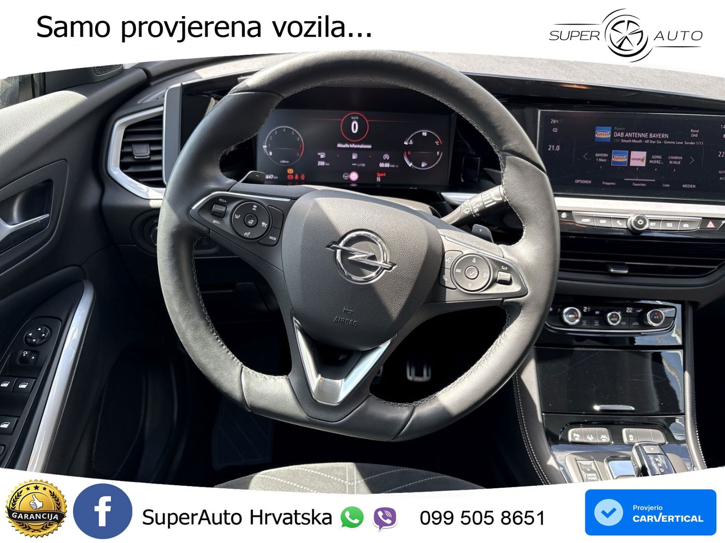 Opel Grandland 1.2i Turbo (130 KS) Automatic Elegance LED+GR SJED+ACC