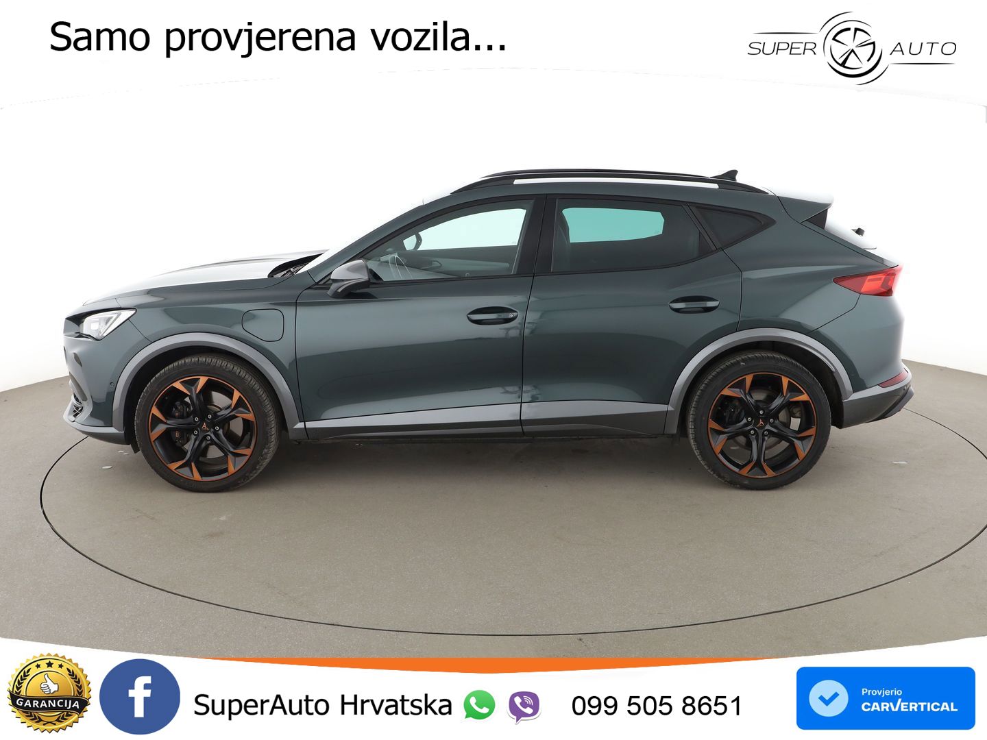 Cupra Formentor 1.4 TSI (245 KS) e-Hybrid DSG VZ LED+GR SJED+ACC