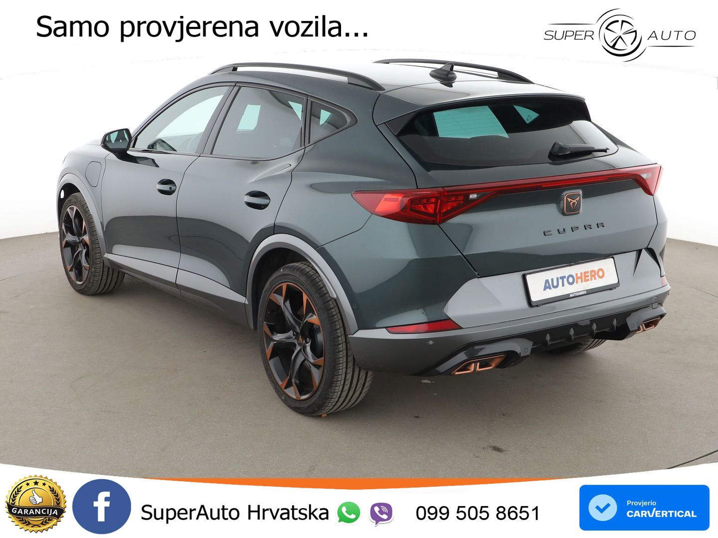 Cupra Formentor 1.4 TSI (245 KS) e-Hybrid DSG VZ LED+GR SJED+ACC