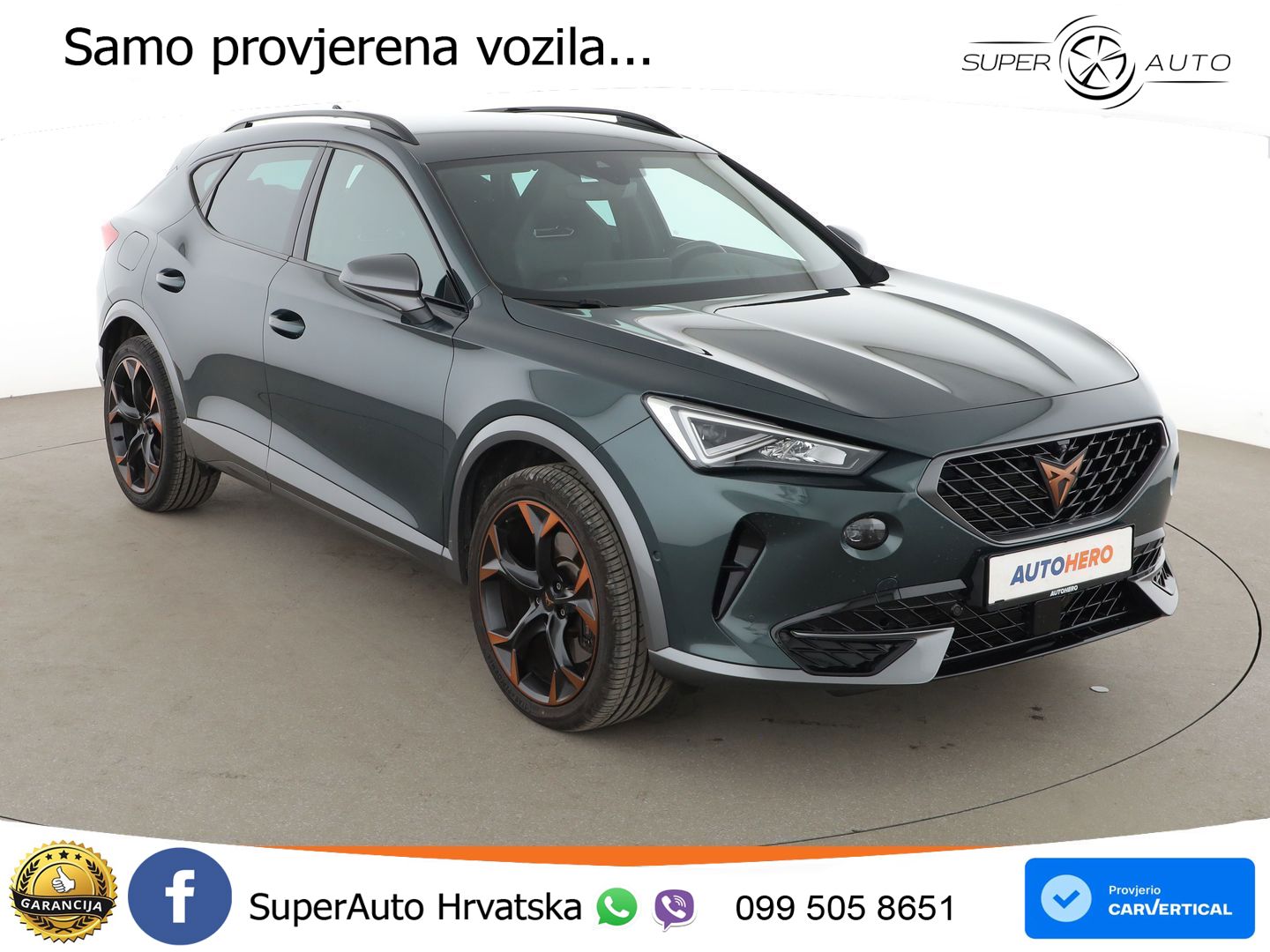 Cupra Formentor 1.4 TSI (245 KS) e-Hybrid DSG VZ LED+GR SJED+ACC