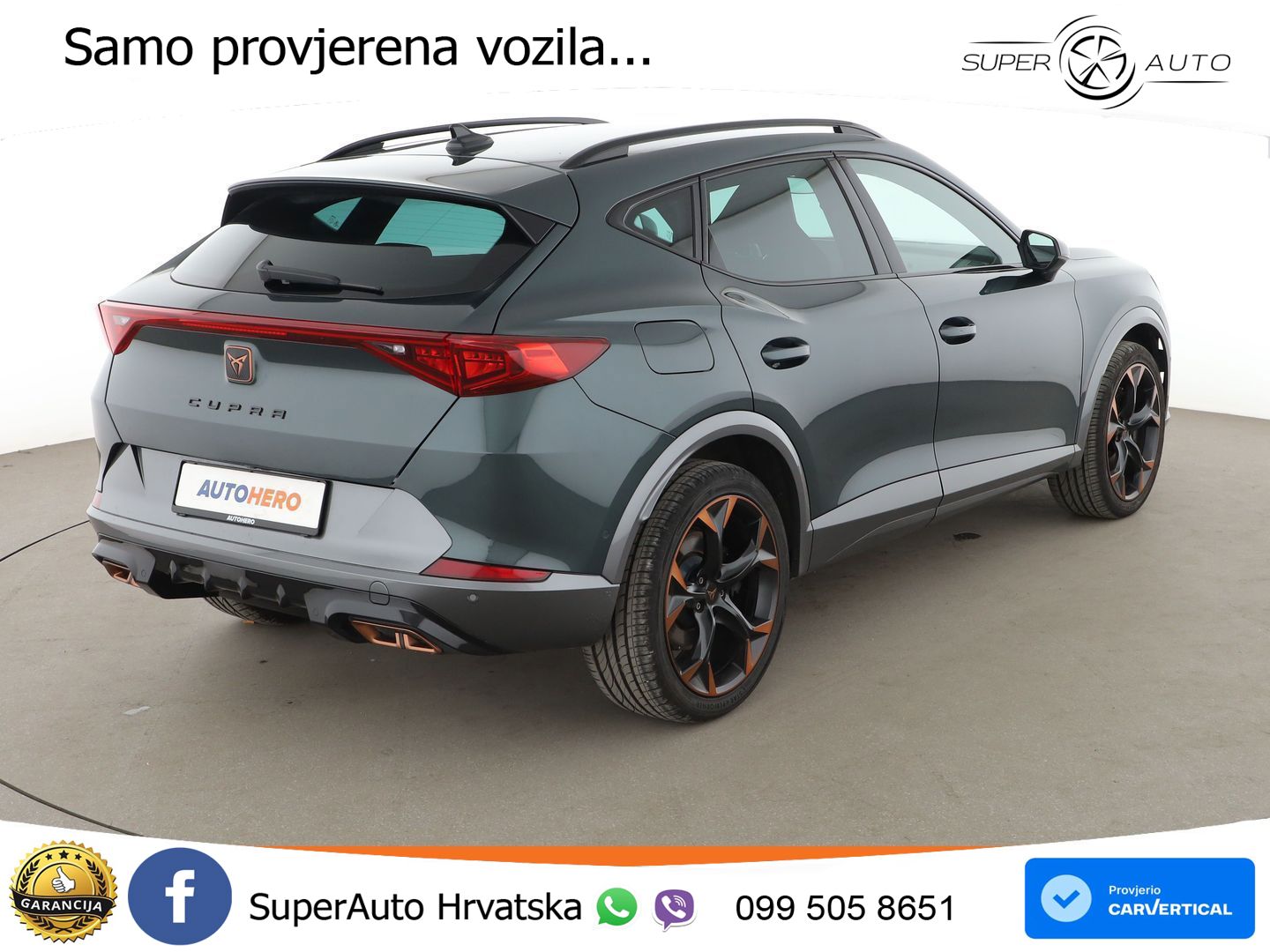 Cupra Formentor 1.4 TSI (245 KS) e-Hybrid DSG VZ LED+GR SJED+ACC