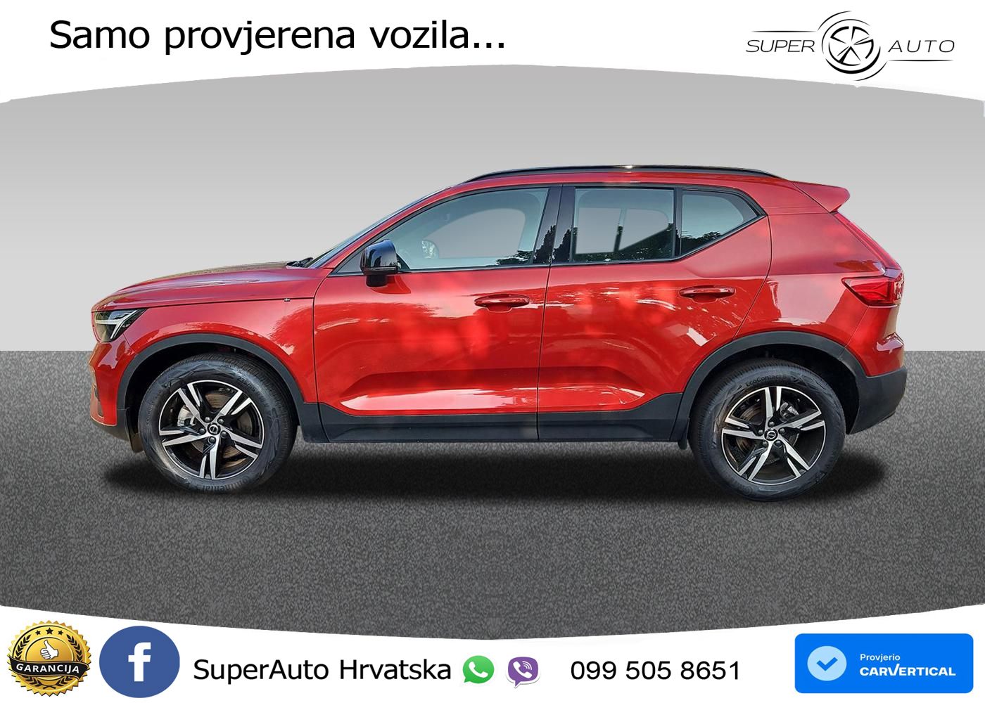 Volvo XC40 2.0 B4 AWD 197 KS Automatic LED+GR SJED+ACC