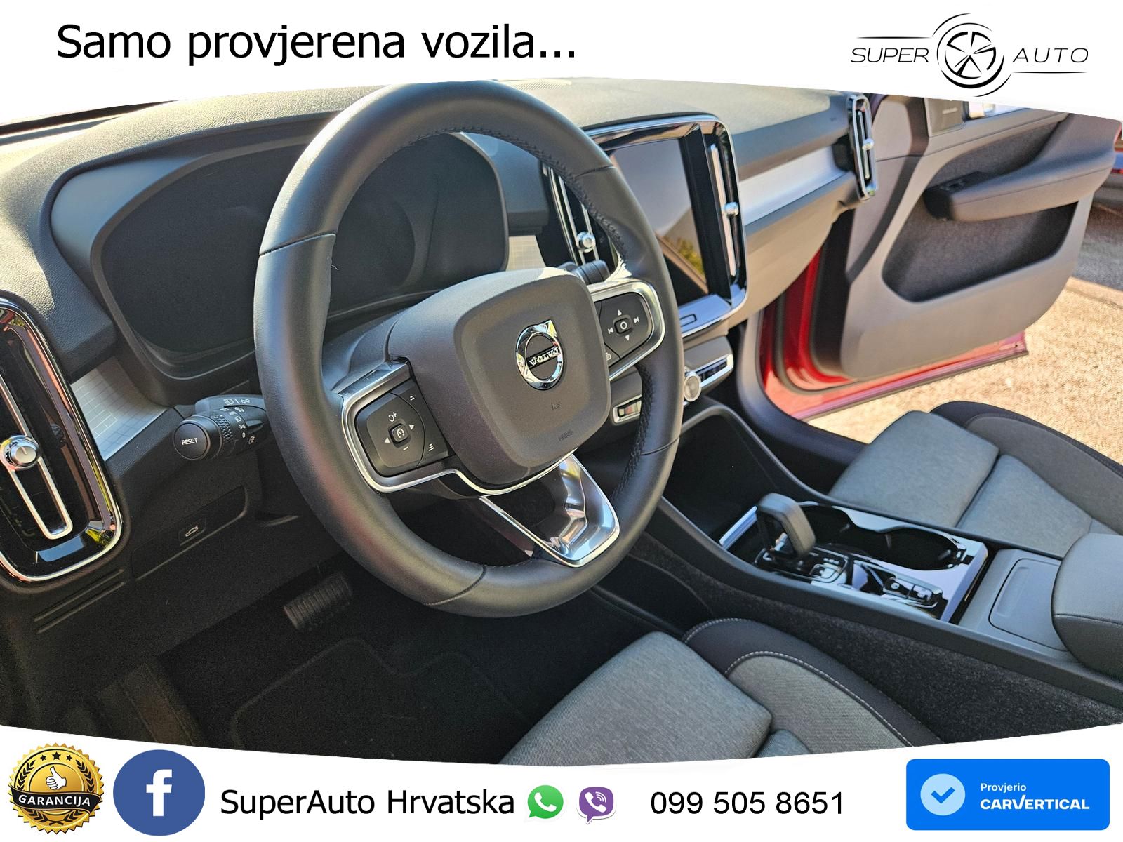 Volvo XC40 2.0 B4 AWD 197 KS Automatic LED+GR SJED+ACC