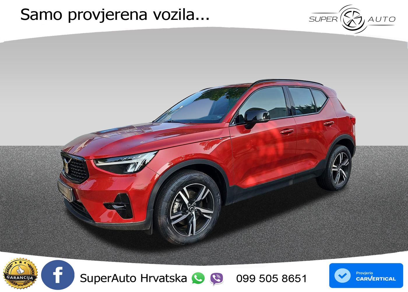 Volvo XC40 2.0 B4 AWD 197 KS Automatic LED+GR SJED+ACC