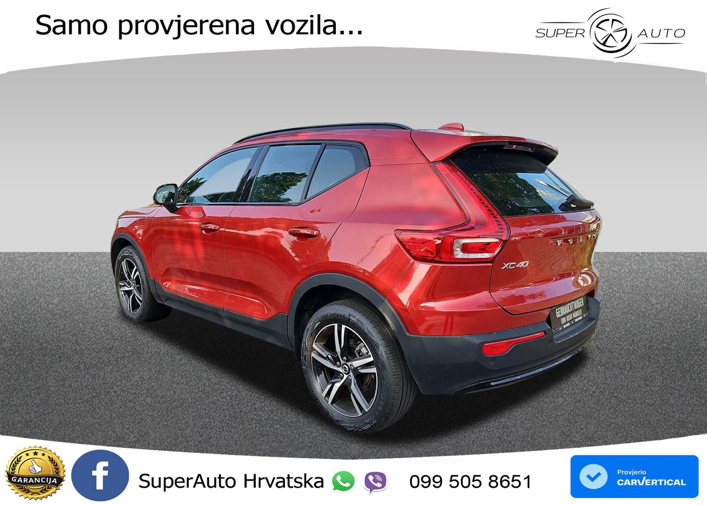 Volvo XC40 2.0 B4 AWD 197 KS Automatic LED+GR SJED+ACC