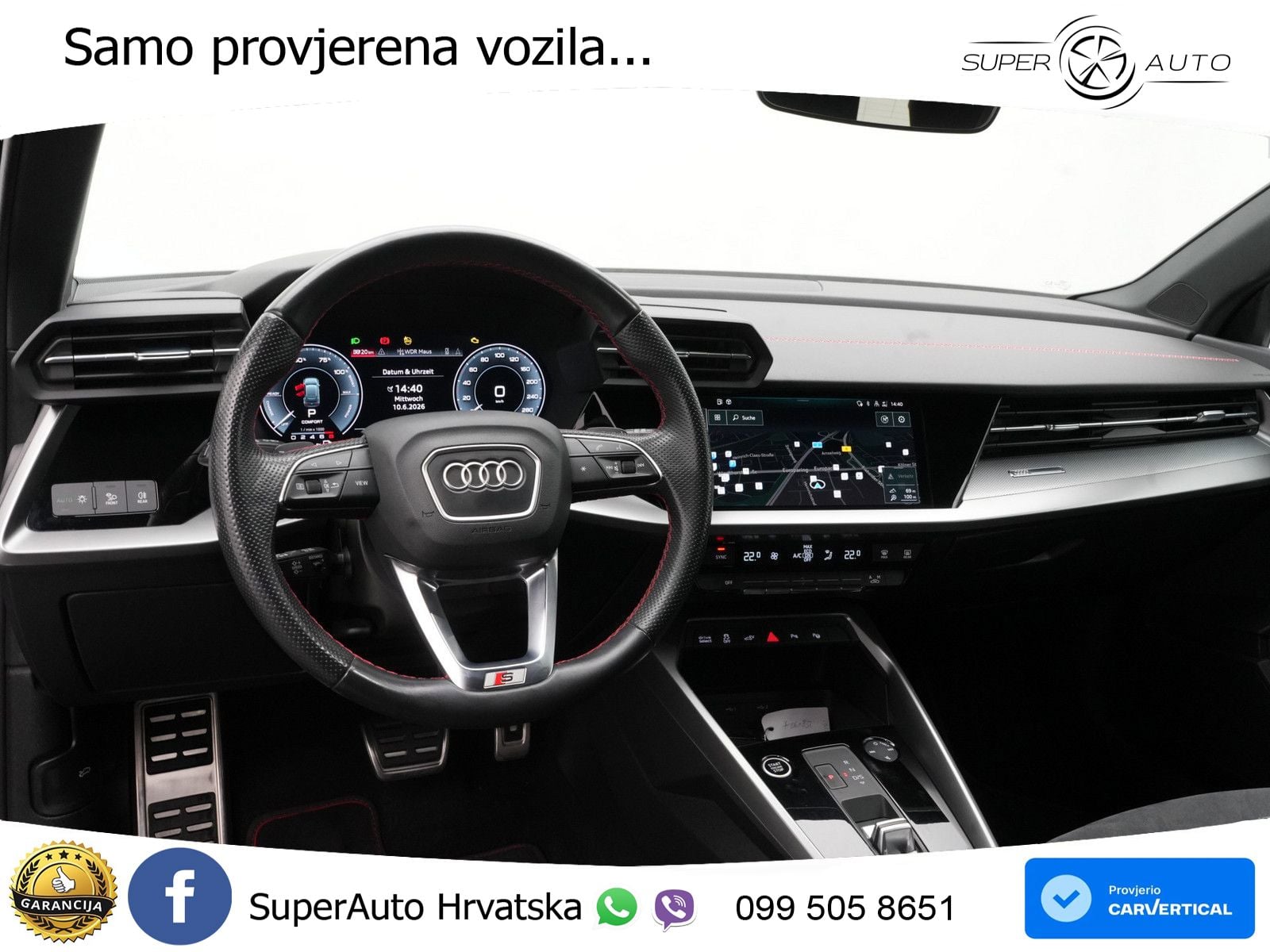 Audi A3 45 TFSIe (245 KS) S tronic S line LED+ACC