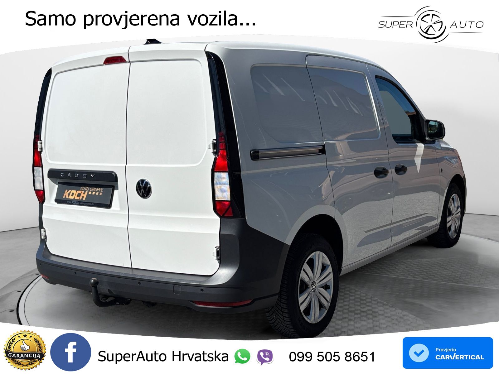 Volkswagen Caddy Cargo TDI 75 kw Klima 102 KS