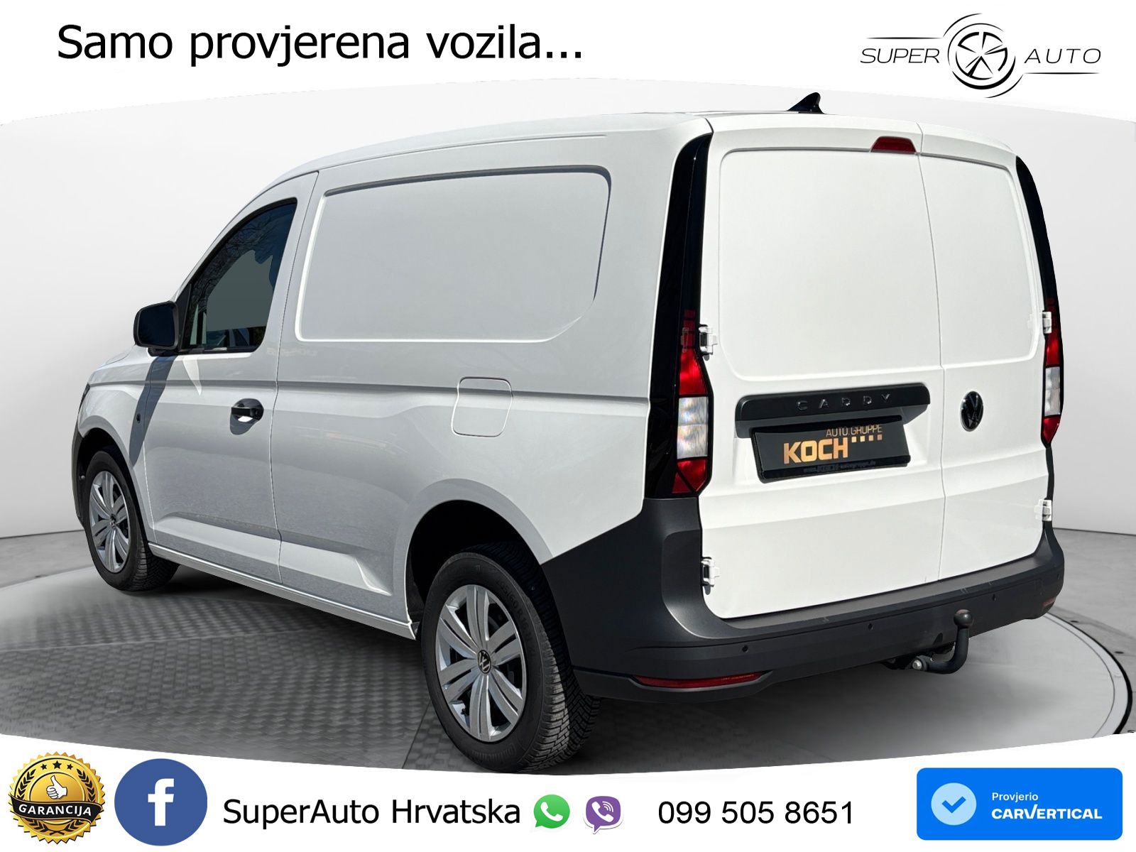 Volkswagen Caddy Cargo TDI 75 kw Klima 102 KS