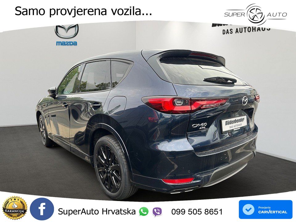 Mazda CX-60 3.3 e-Skyactiv D (254 KS) AWD Automatic MATRIX+GR SJED+KAM
