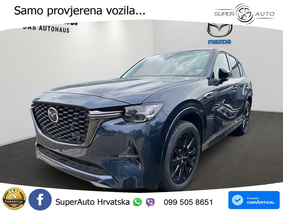Mazda CX-60 3.3 e-Skyactiv D (254 KS) AWD Automatic MATRIX+GR SJED+KAM