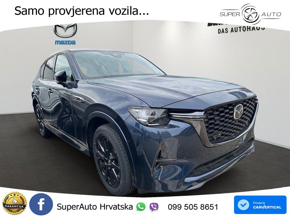 Mazda CX-60 3.3 e-Skyactiv D (254 KS) AWD Automatic MATRIX+GR SJED+KAM