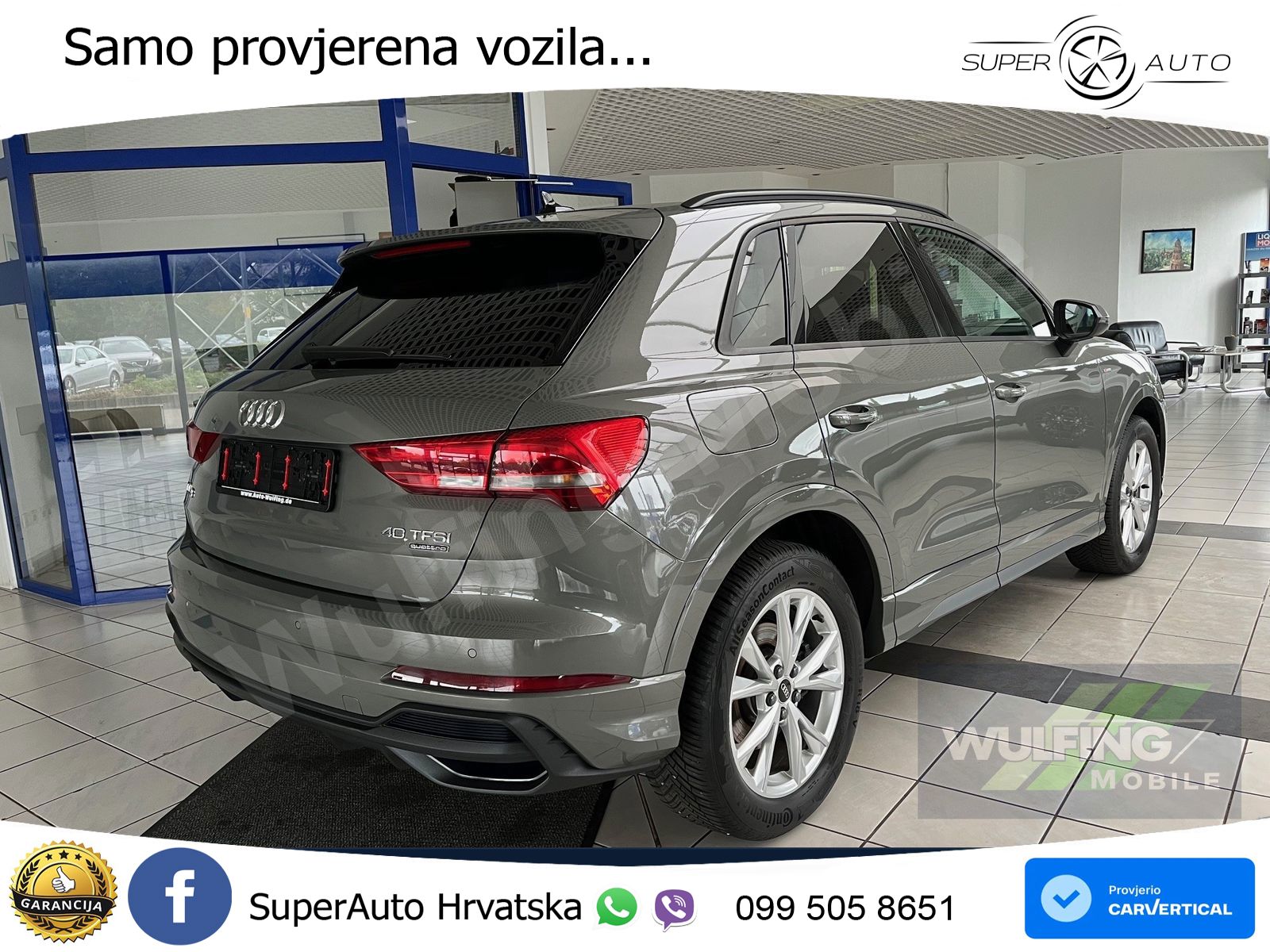 Audi Q3 40 TFSI (190 KS) quattro S tronic S line