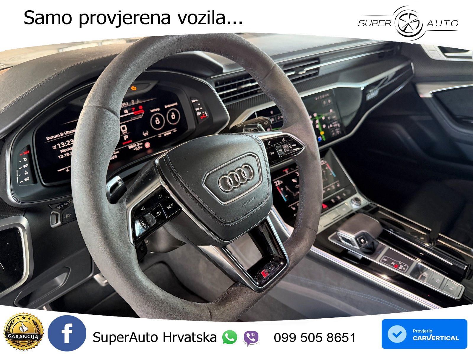 Audi RS6 Avant 4.0 TFSI V8 performance (630 KS)  quattro tiptronic