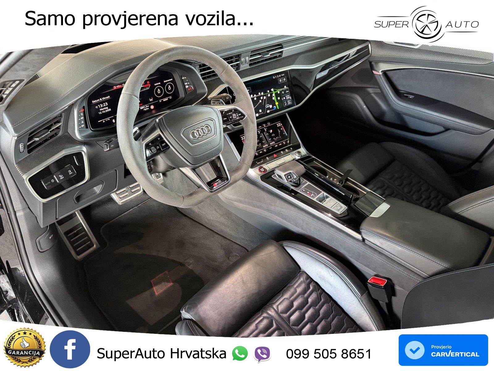 Audi RS6 Avant 4.0 TFSI V8 performance (630 KS)  quattro tiptronic