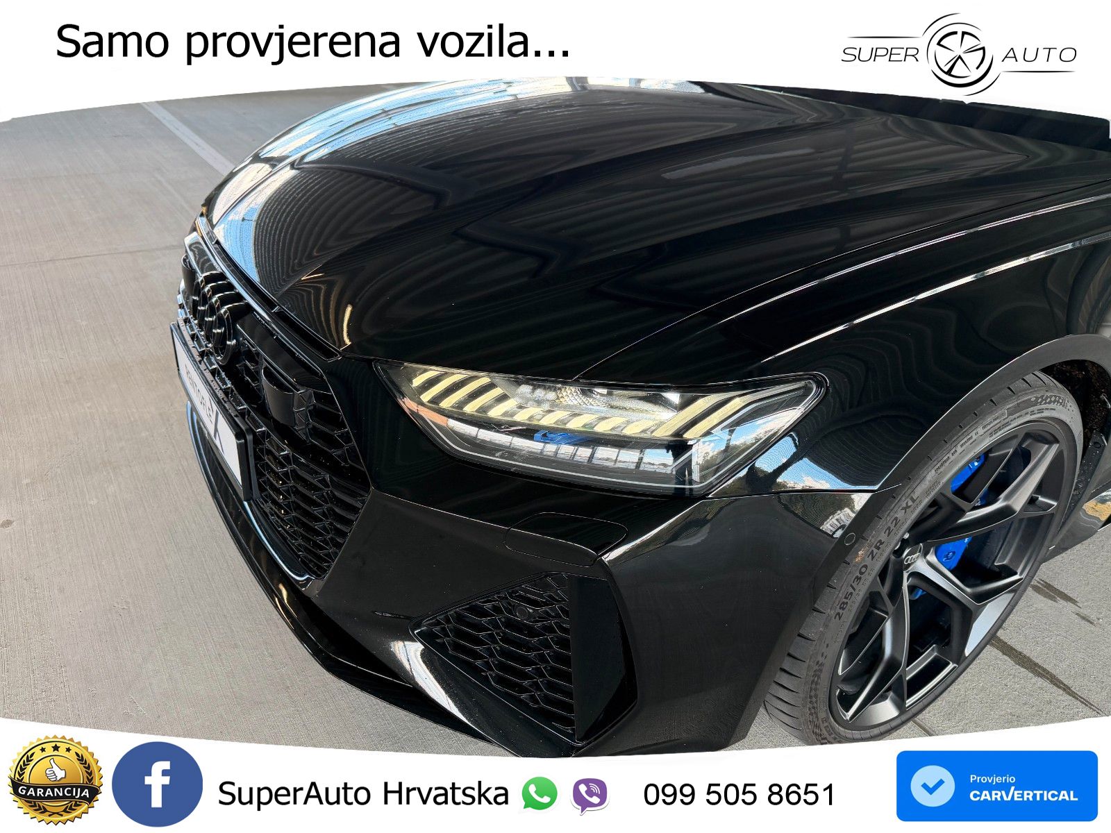 Audi RS6 Avant 4.0 TFSI V8 performance (630 KS)  quattro tiptronic