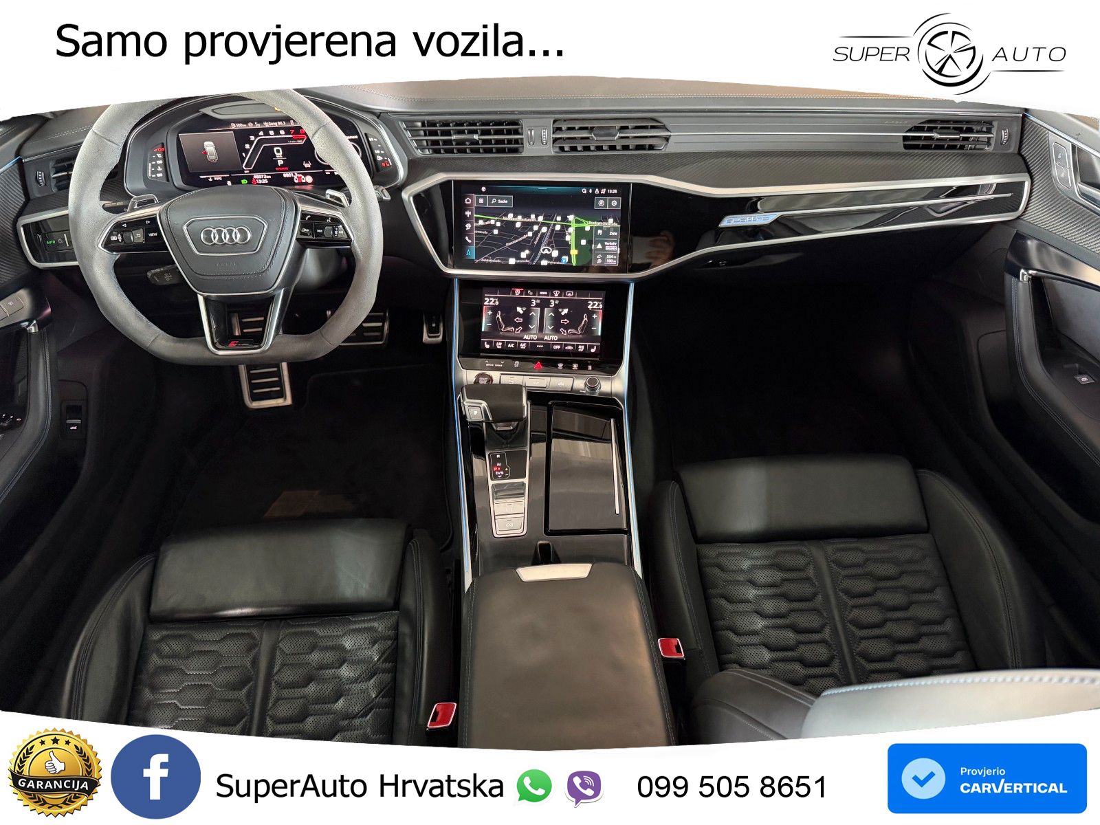 Audi RS6 Avant 4.0 TFSI V8 performance (630 KS)  quattro tiptronic