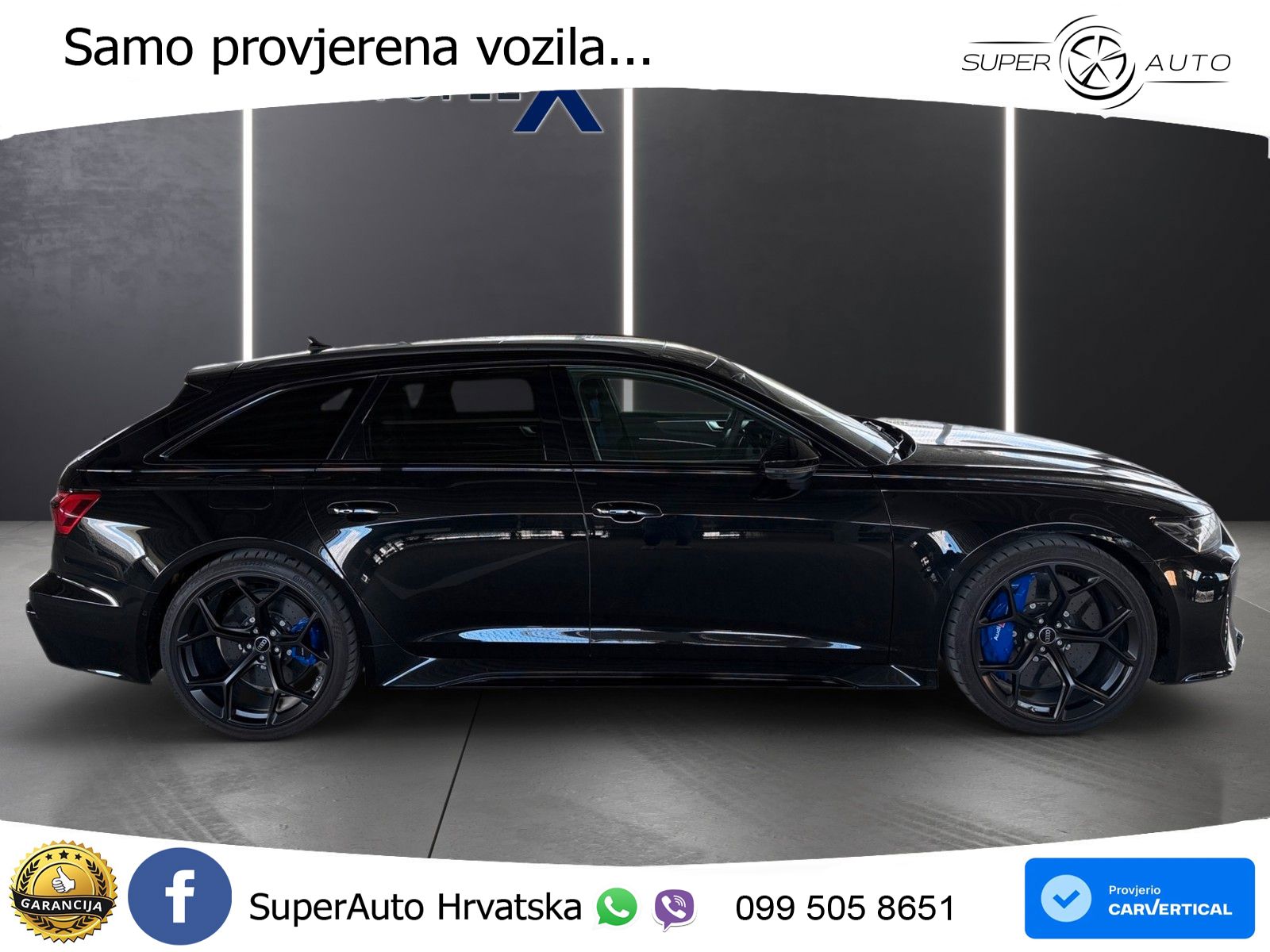 Audi RS6 Avant 4.0 TFSI V8 performance (630 KS)  quattro tiptronic