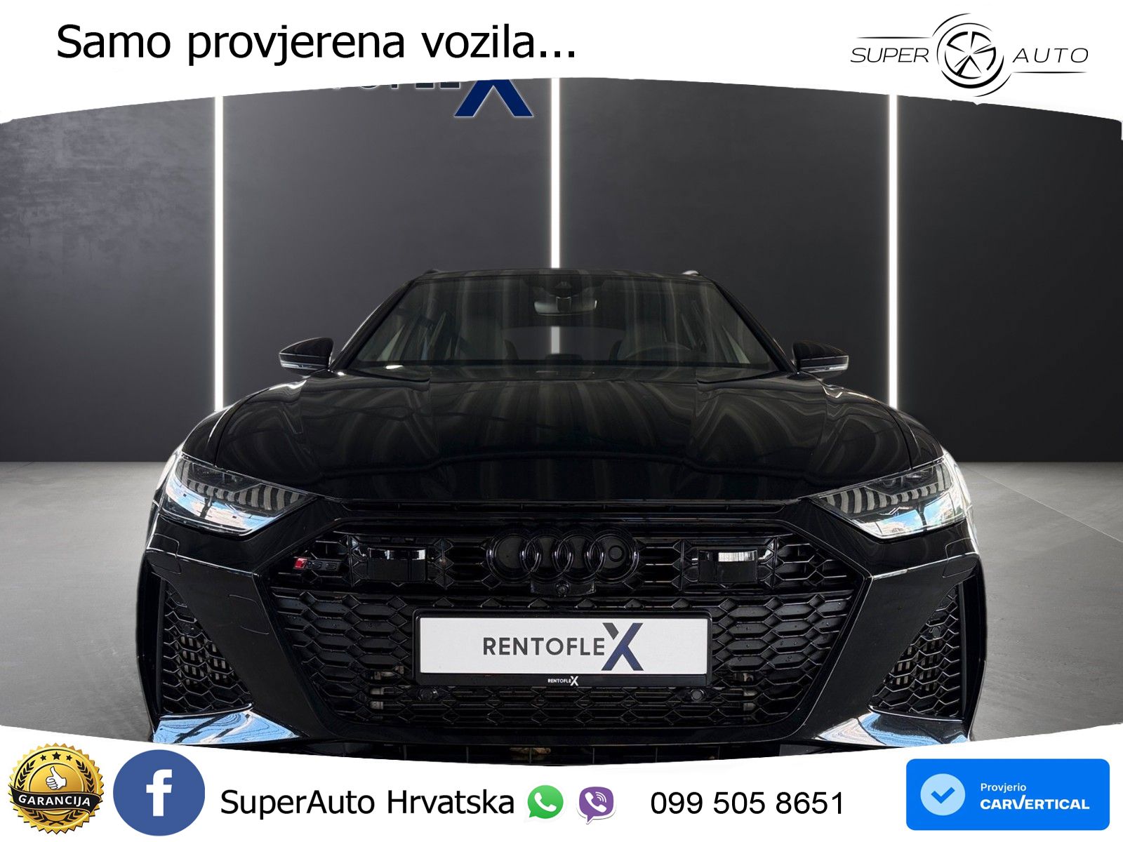 Audi RS6 Avant 4.0 TFSI V8 performance (630 KS)  quattro tiptronic