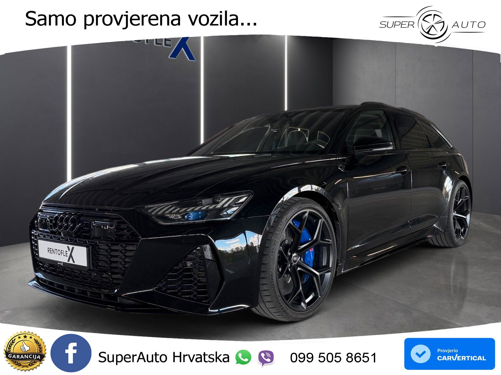 Audi RS6 Avant 4.0 TFSI V8 performance (630 KS)  quattro tiptronic