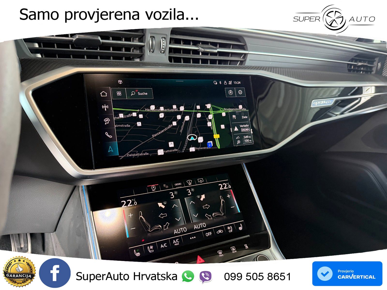Audi RS6 Avant 4.0 TFSI V8 performance (630 KS)  quattro tiptronic
