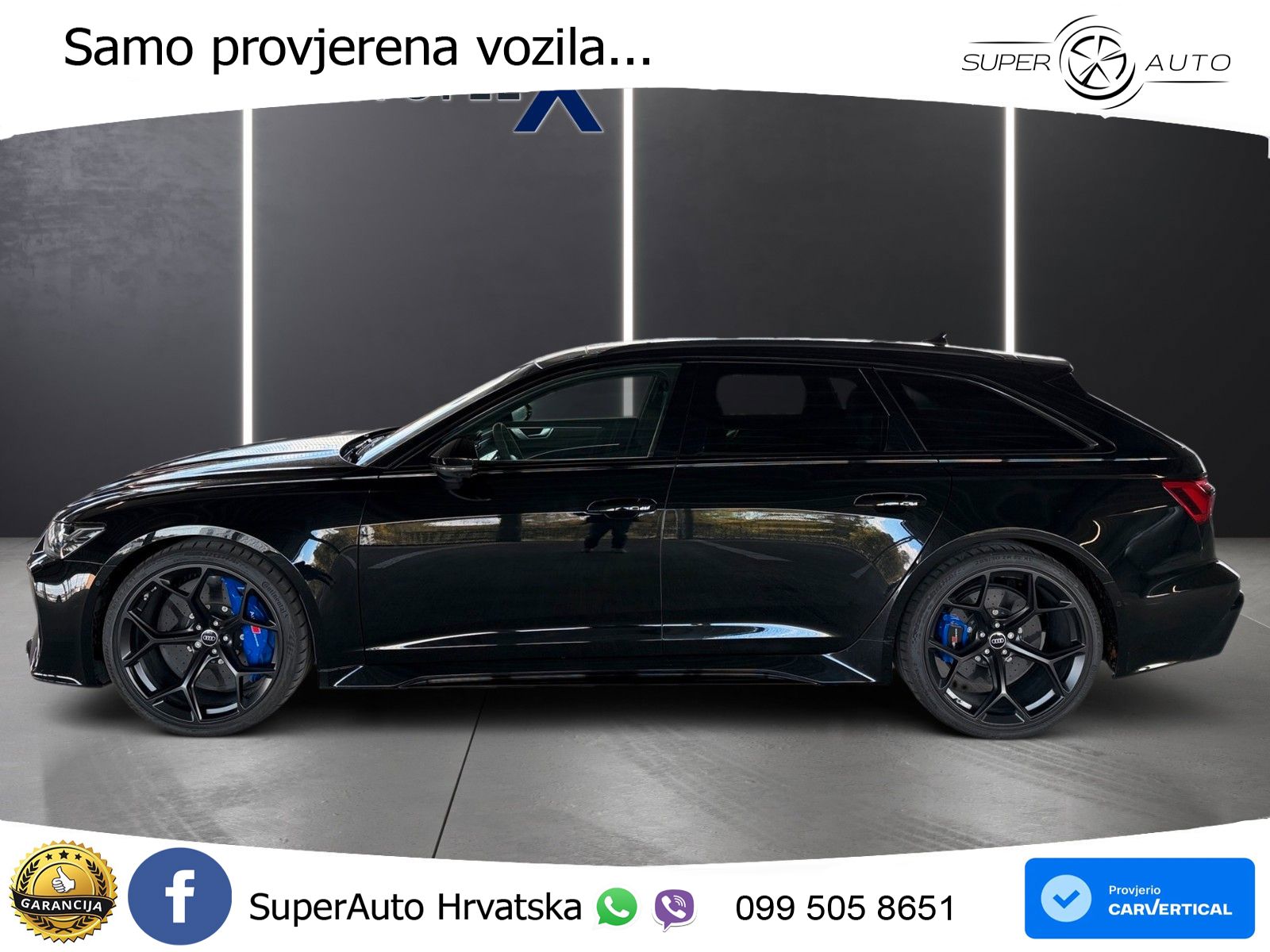 Audi RS6 Avant 4.0 TFSI V8 performance (630 KS)  quattro tiptronic