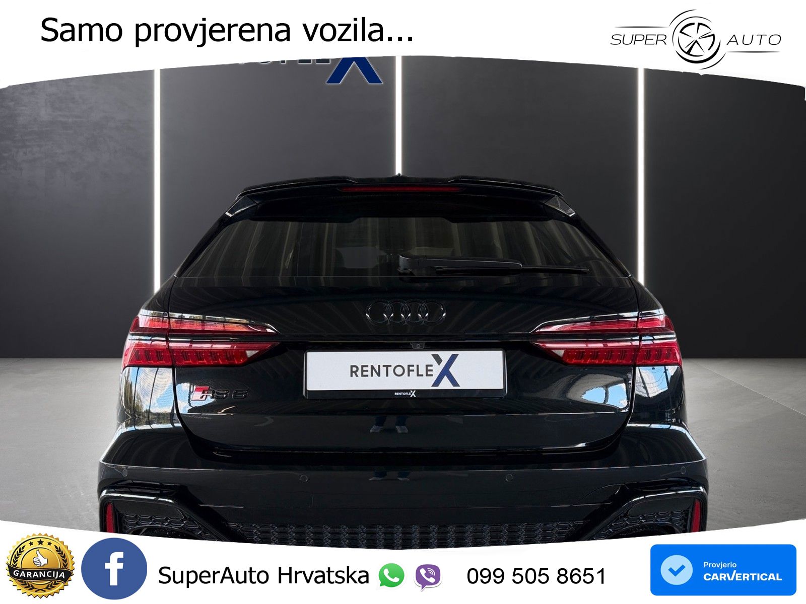 Audi RS6 Avant 4.0 TFSI V8 performance (630 KS)  quattro tiptronic