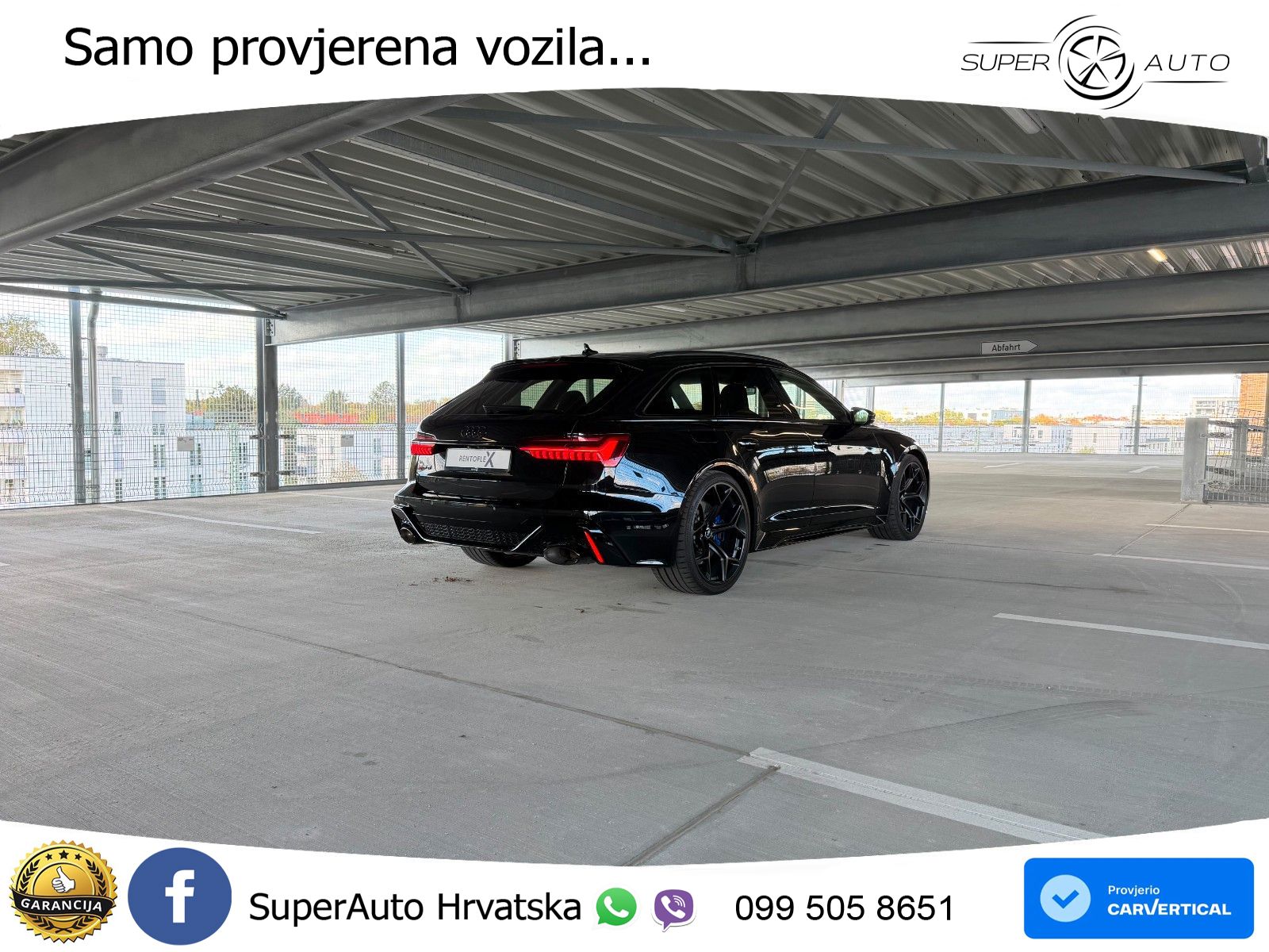 Audi RS6 Avant 4.0 TFSI V8 performance (630 KS)  quattro tiptronic