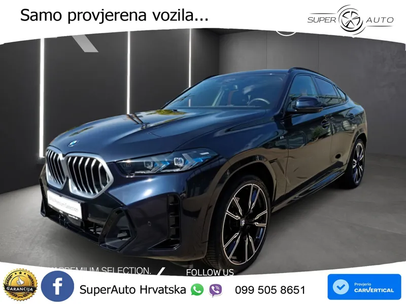 BMW X6 40d (352 KS) xDrive Steptronic M Sport LED+GR SJED+ACC