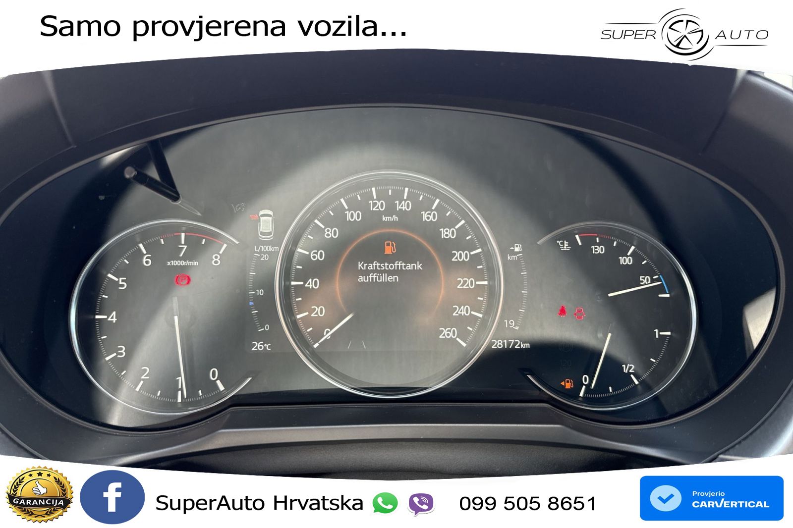 Mazda 6 Sport Combi 2.0 SKYACTIV-G (165 KS) MATRIX+GR SJED+KAM