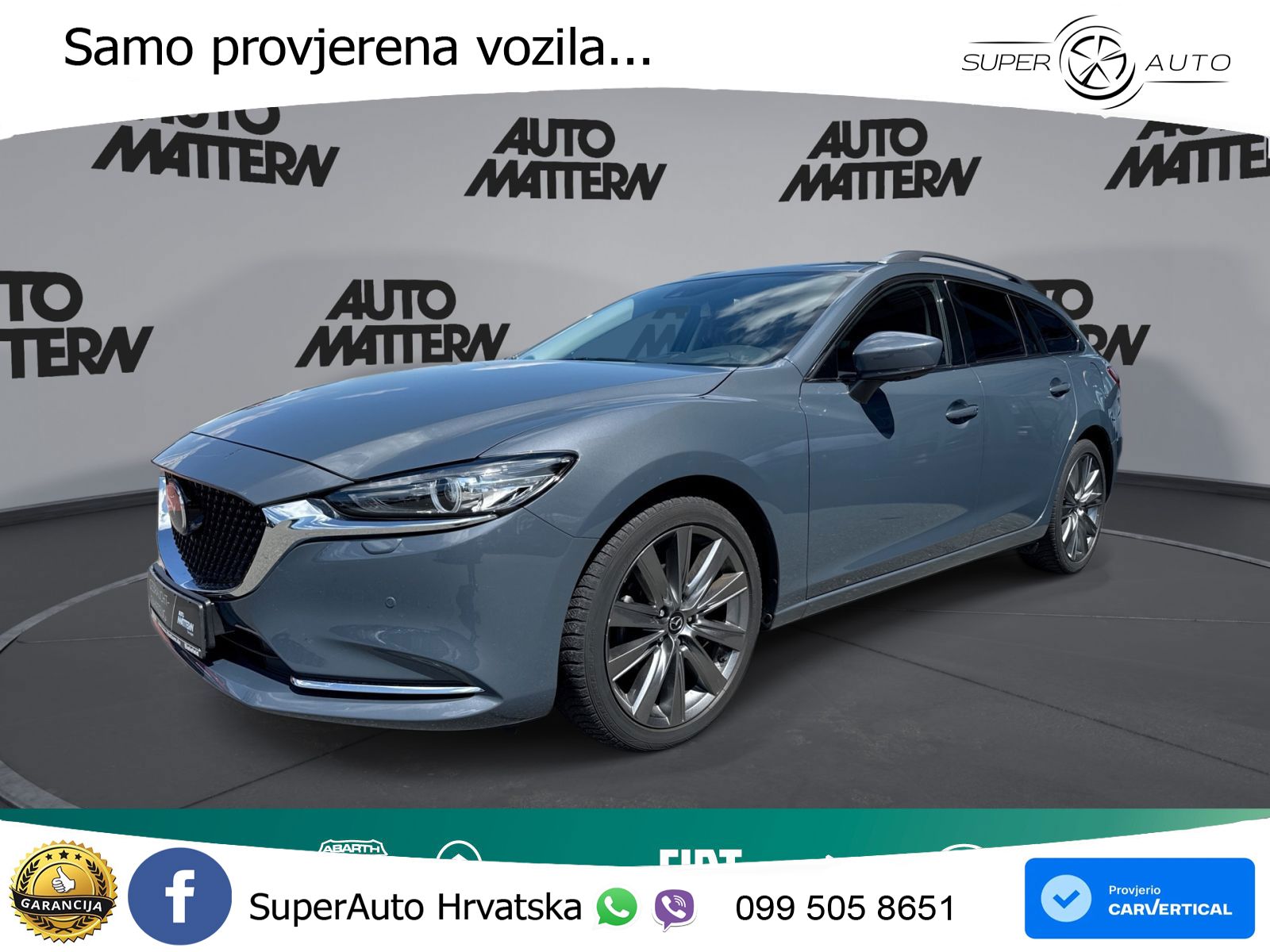 Mazda 6 Sport Combi 2.0 SKYACTIV-G (165 KS) MATRIX+GR SJED+KAM