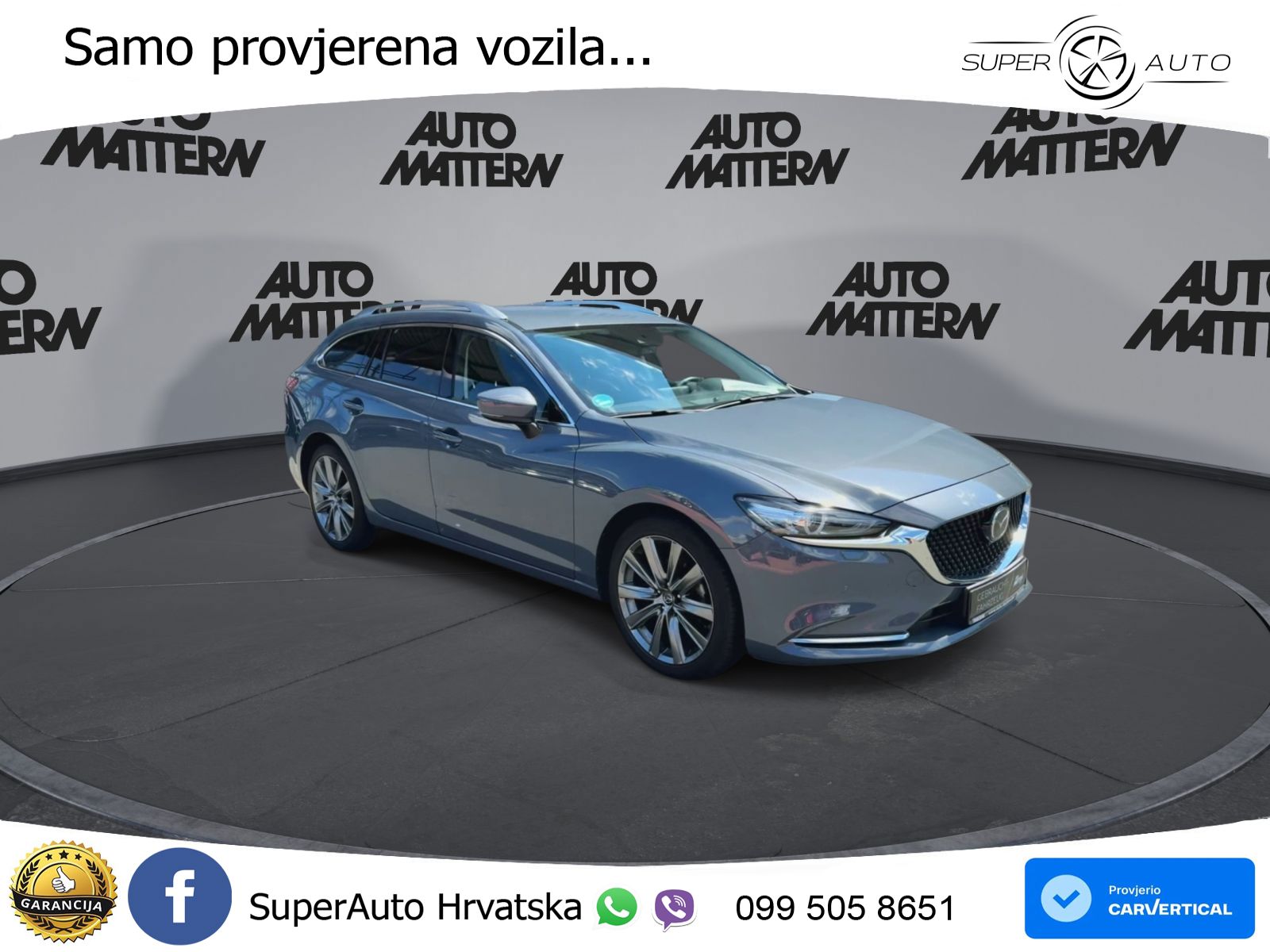 Mazda 6 Sport Combi 2.0 SKYACTIV-G (165 KS) MATRIX+GR SJED+KAM