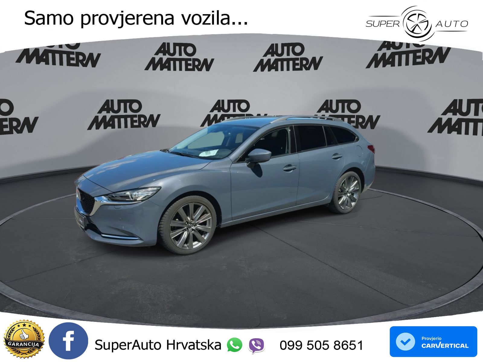 Mazda 6 Sport Combi 2.0 SKYACTIV-G (165 KS) MATRIX+GR SJED+KAM