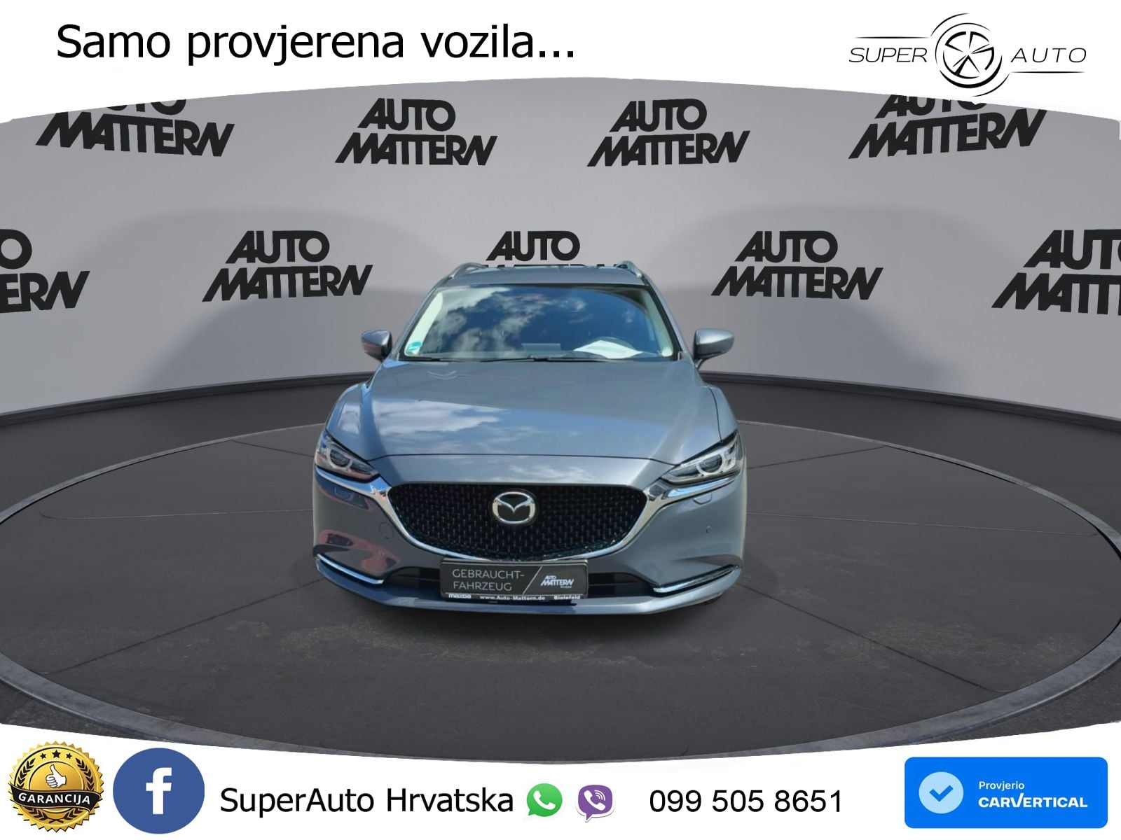 Mazda 6 Sport Combi 2.0 SKYACTIV-G (165 KS) MATRIX+GR SJED+KAM