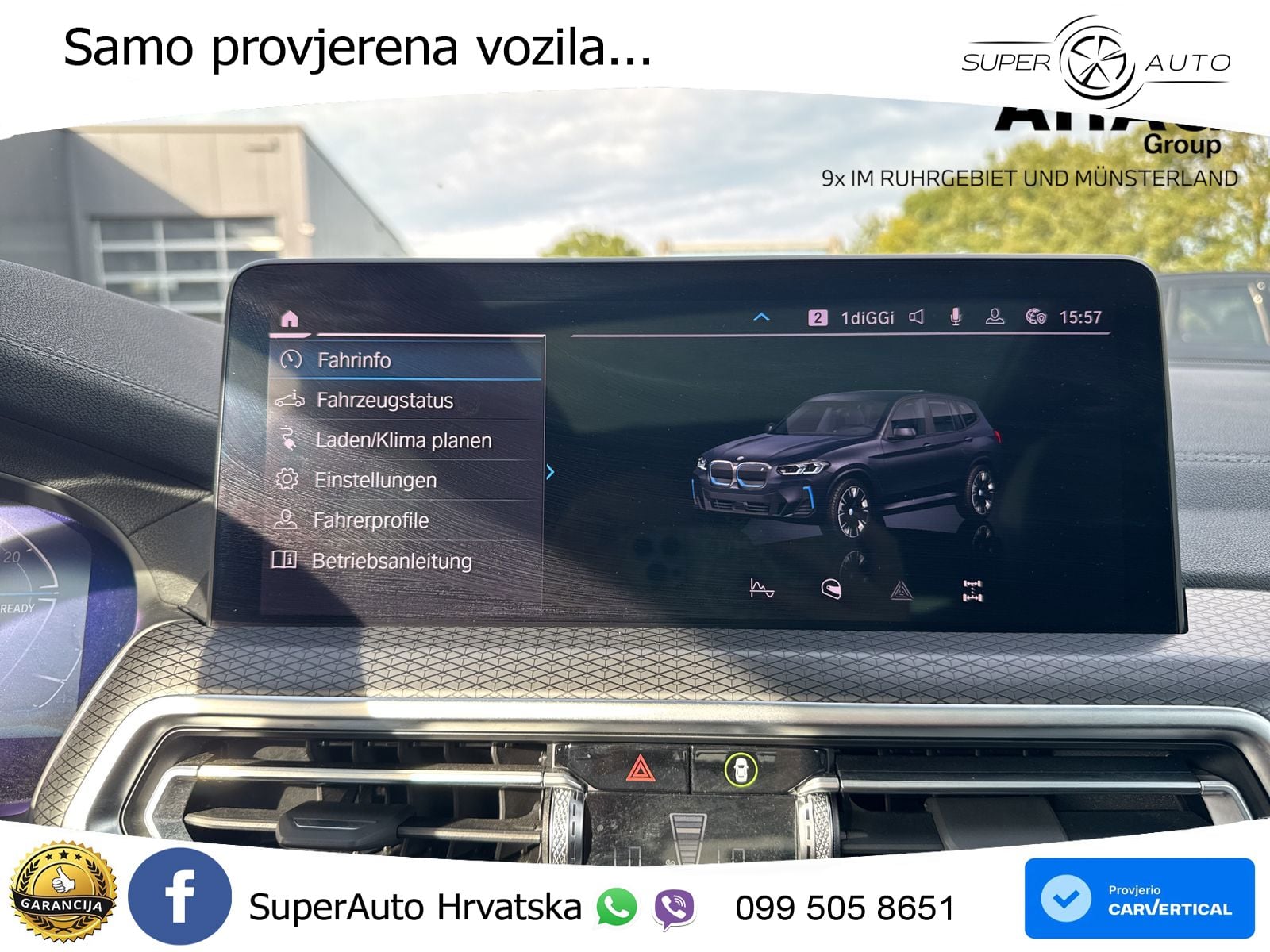 BMW iX3 80 kWh (286 KS) LED+GR SJED+ACC