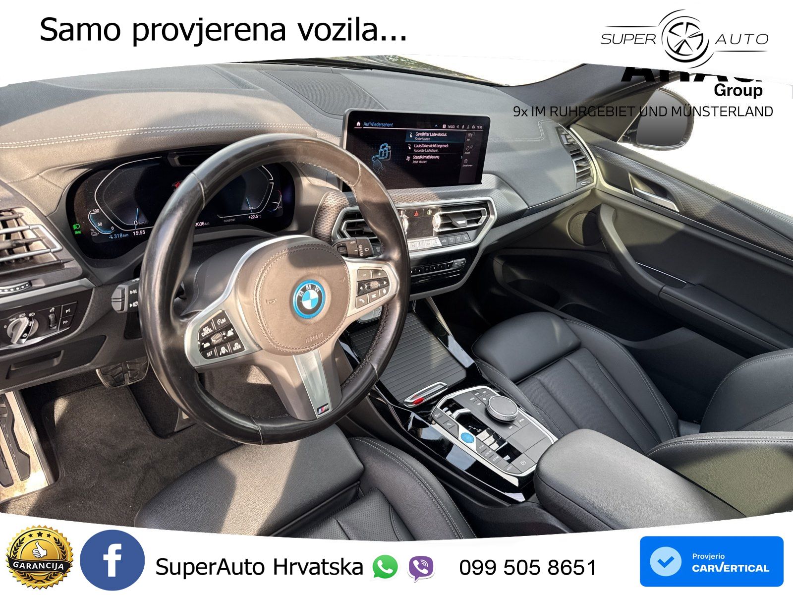 BMW iX3 80 kWh (286 KS) LED+GR SJED+ACC