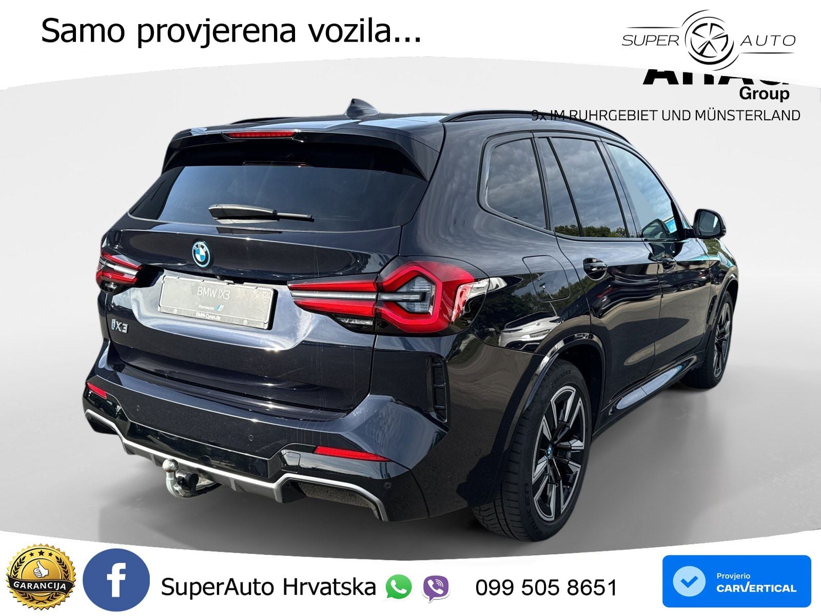 BMW iX3 80 kWh (286 KS) LED+GR SJED+ACC