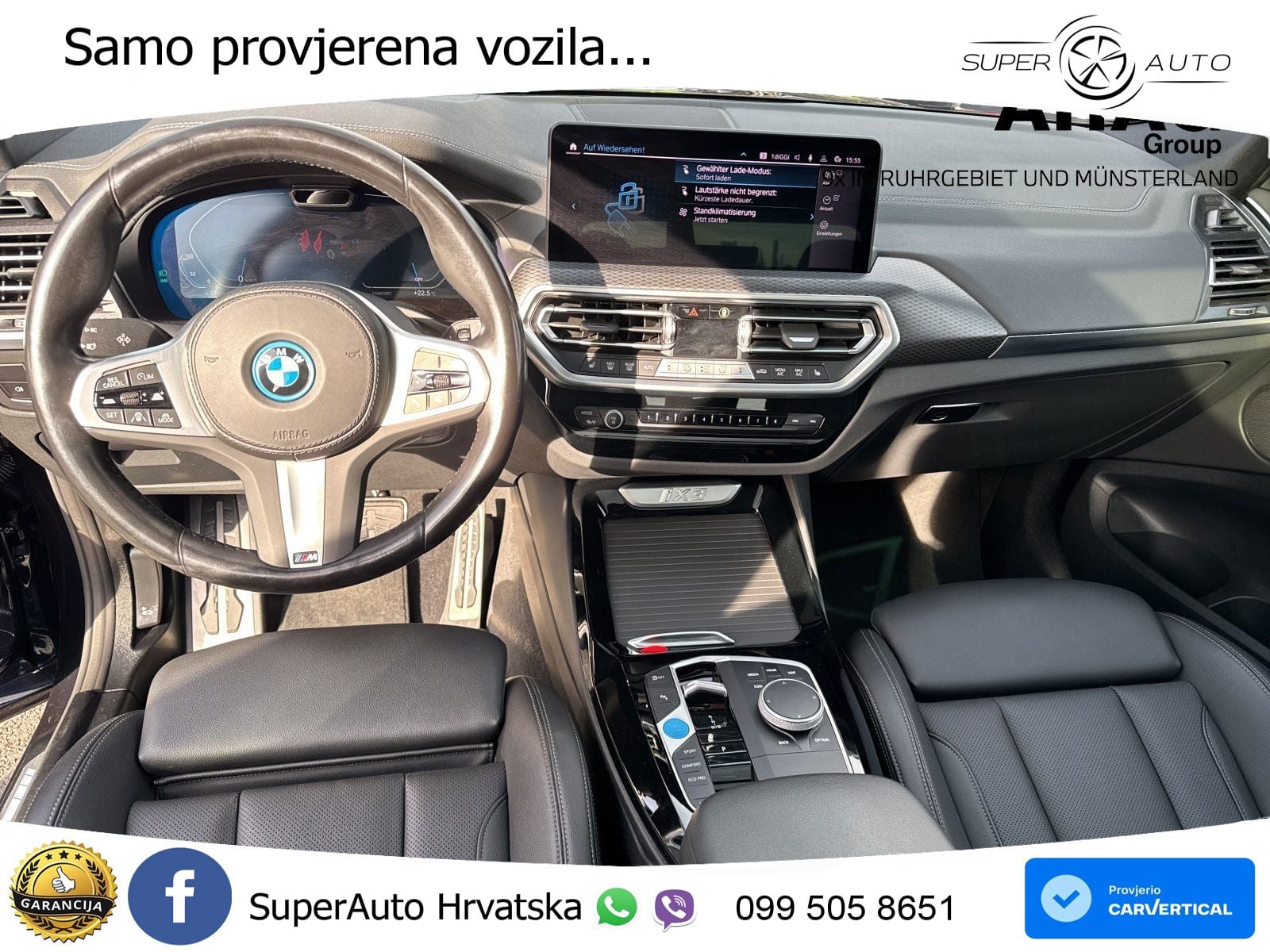 BMW iX3 80 kWh (286 KS) LED+GR SJED+ACC