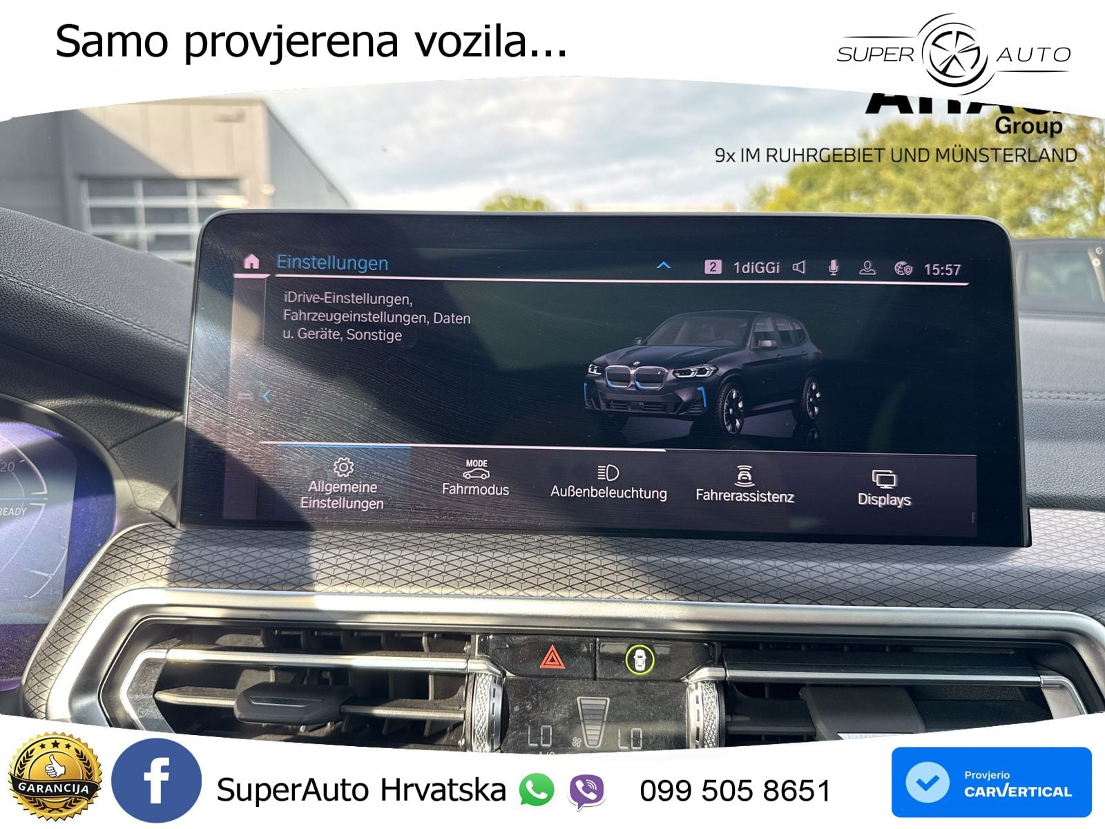 BMW iX3 80 kWh (286 KS) LED+GR SJED+ACC