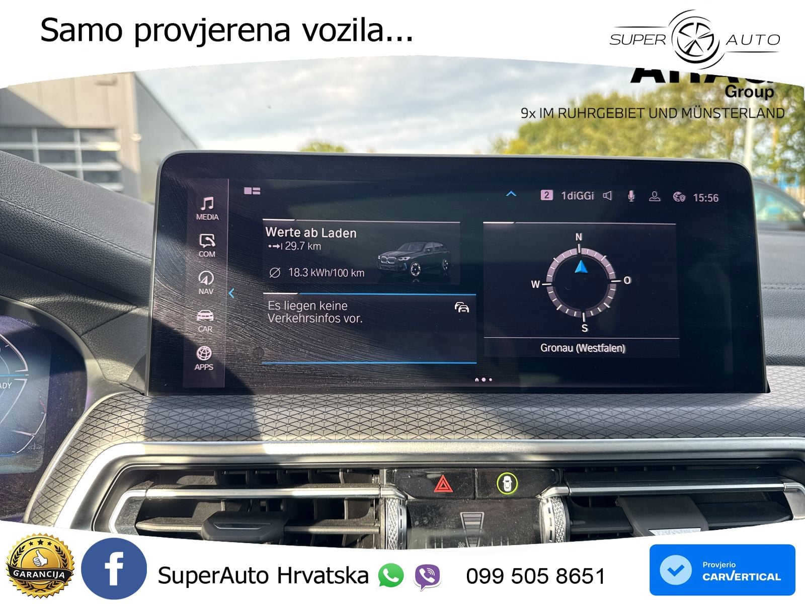 BMW iX3 80 kWh (286 KS) LED+GR SJED+ACC