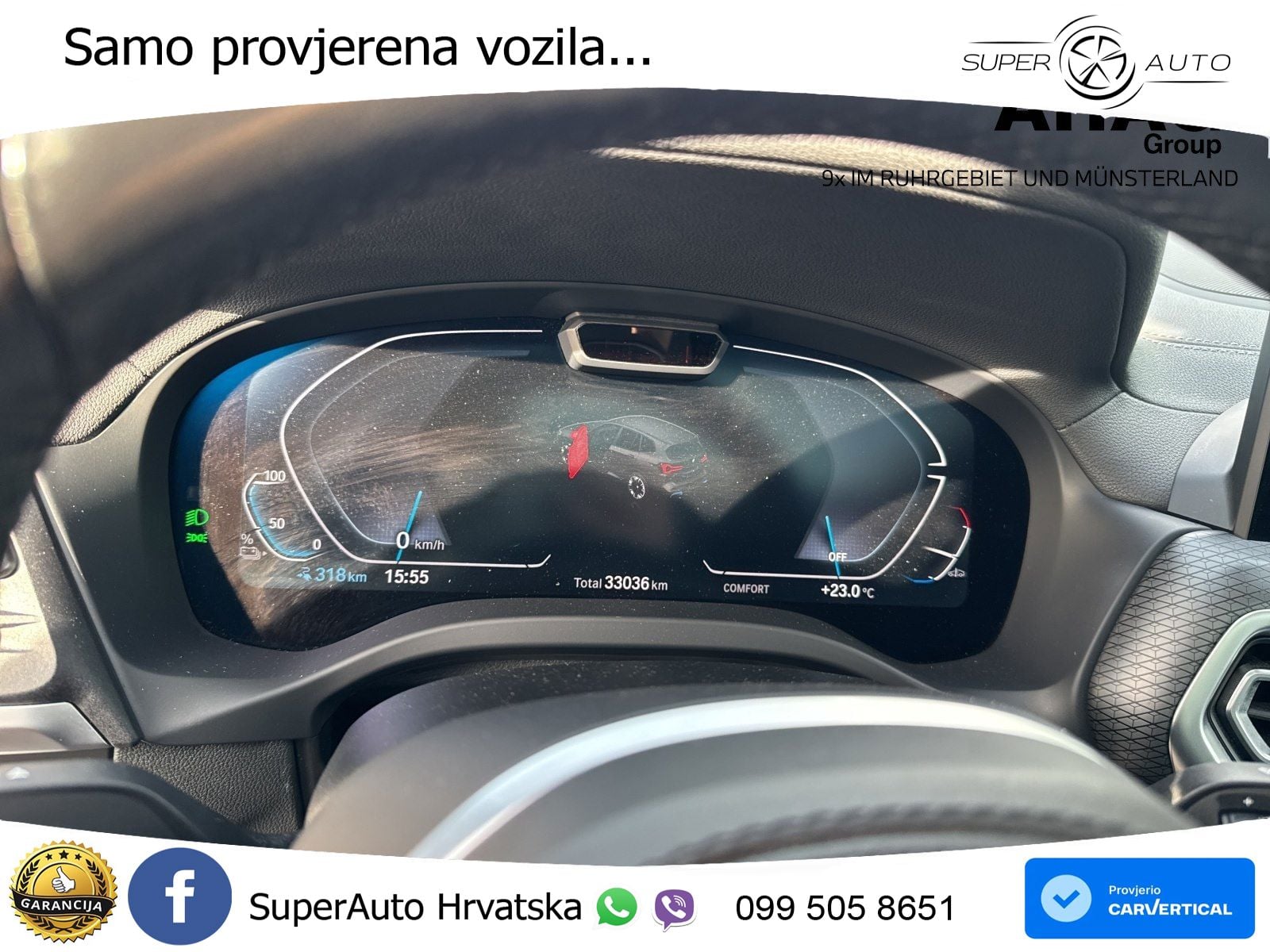 BMW iX3 80 kWh (286 KS) LED+GR SJED+ACC