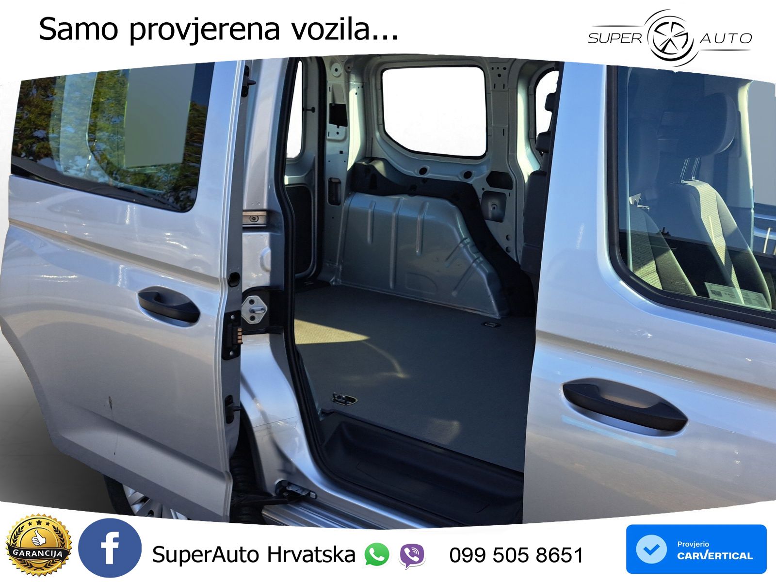 Volkswagen Caddy Cargo 2.0 TDI Sitzh*Klima*AHK*DAB+ 102 KS
