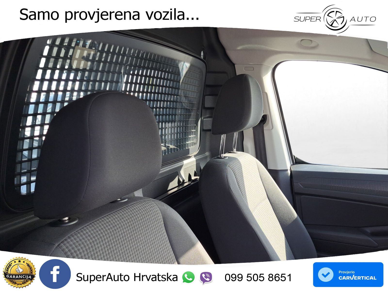 Volkswagen Caddy Cargo 2.0 TDI Sitzh*Klima*AHK*DAB+ 102 KS